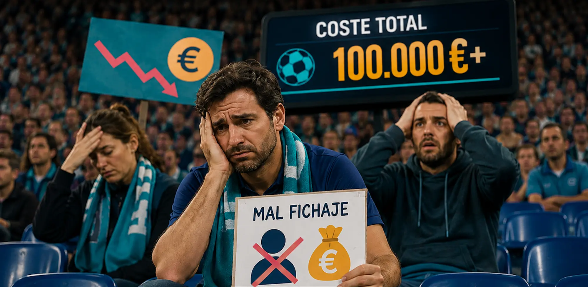 El coste de un mal fichaje: ¿cuánto cuesta realmente?